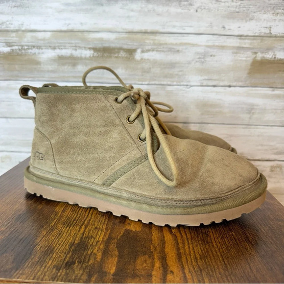 UGG Neumel Women’s Green Chukka Boot Ankle Boots size 7 - Picture 1 of 9